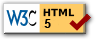 Valid HTML 5.0